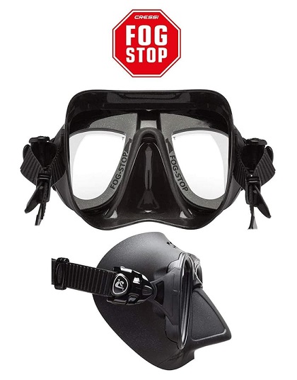 Cressi Calibro and Corsica Mask Snorkel (Blue)