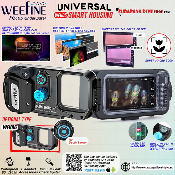 Smart Housing Handphone Weefine PRO with Sensor