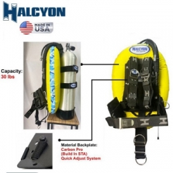 bcd halcyon adventuere pro 30 yellow camo  large