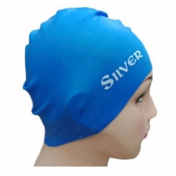 cap swim silver 1  large